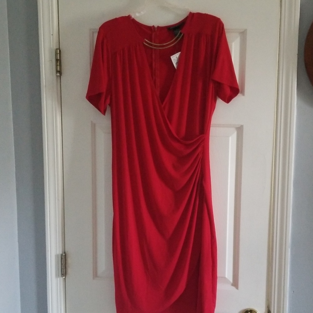 Red dress